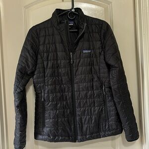 Patagonia women nano puff jacket black medium